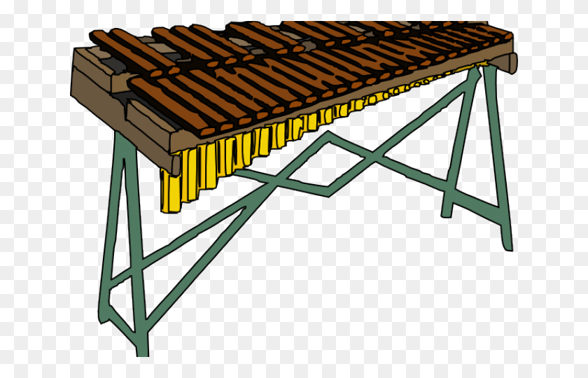 640x480 Marimba Cliparts Xylophone Clipart, Musical Instrument, Piano, Leisure Activities HD PNG Download