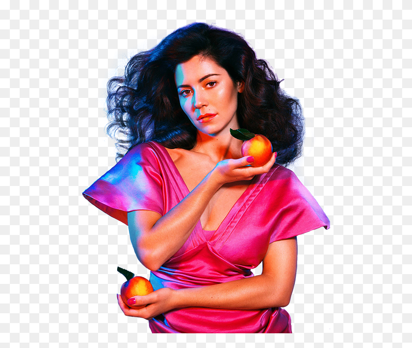 507x651 Marina And The Diamonds Froot, Person, Apple, Clothing HD PNG Download