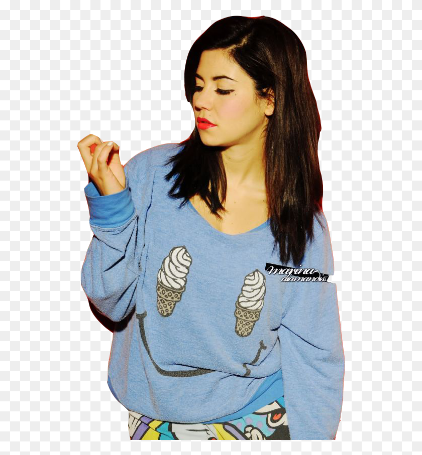 534x847 Marina And The Diamonds Marina And The Diamonds, Clothing, Apparel, Sleeve HD PNG Download