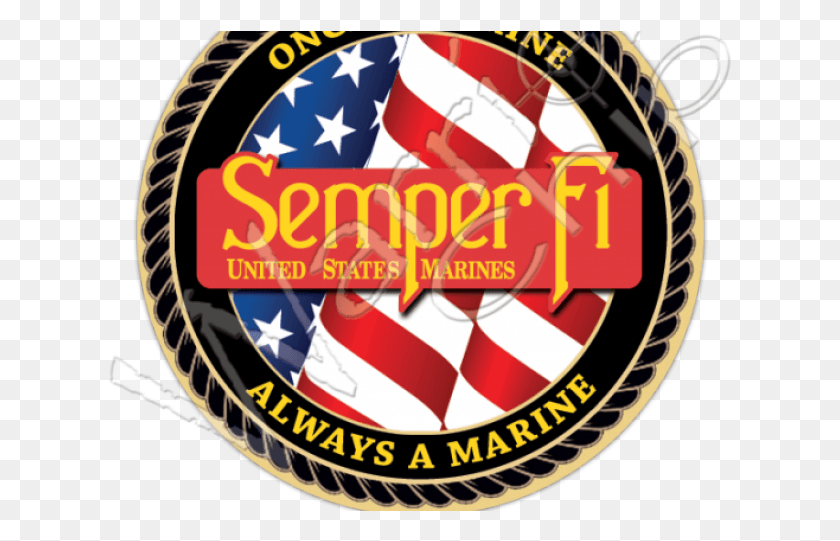 626x481 Marine Clipart Marine Corps Once A Marine Always A Marine, Label, Text, Logo HD PNG Download