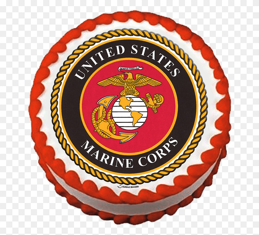 662x704 Marine Corps Emblem, Logo, Symbol, Trademark HD PNG Download