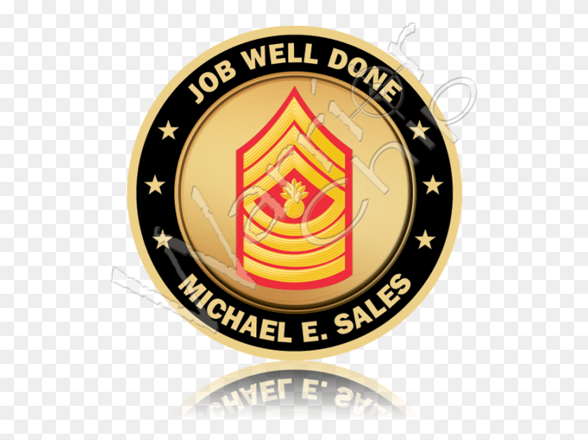 528x569 Marine Corps Military Poker Chips Custom Poker Chips Emblem, Logo, Symbol, Trademark HD PNG Download