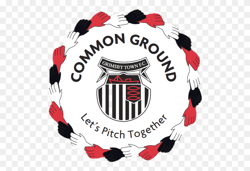 519x514 Mariners Trust Launches Community Fun Day Grimsby Town Fc, Label, Text, Person HD PNG Download