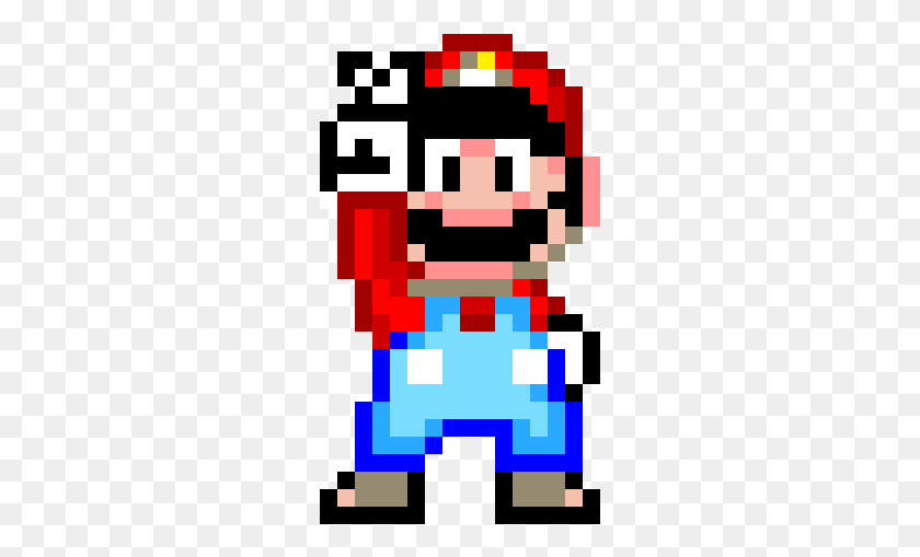 257x449 Mario 16 Bit Mario Bros Super Mario World, Графика, Современное Искусство Hd Png Скачать
