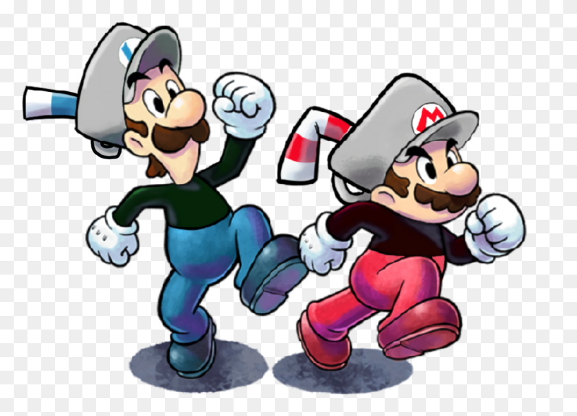 1161x814 Mario Y Luigi Paper Jam Mario, Super Mario Hd Png