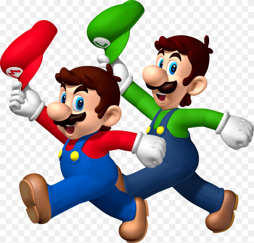 1300x1241 Mario And Luigi Super Mario Bros, Baby, Game, Person, Super Mario Transparent PNG