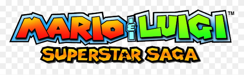1892x489 Mario And Luigi Superstar Saga Logo Mario And Luigi Names, Pac Man, Super Mario HD PNG Download