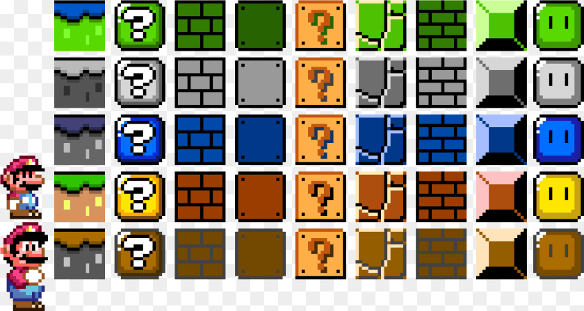 Mario Blocks, Scoreboard, Person Transparent PNG