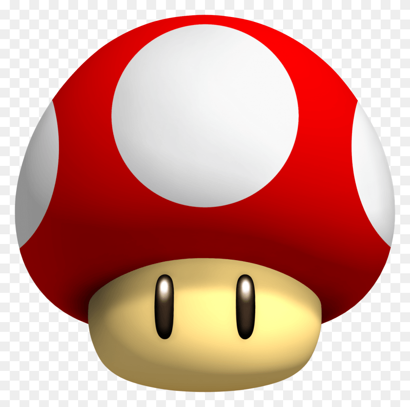 1751x1739 Mario Clipart Mario Hat Hongo De Mario Bros, Plant, Agaric, Mushroom HD PNG Download