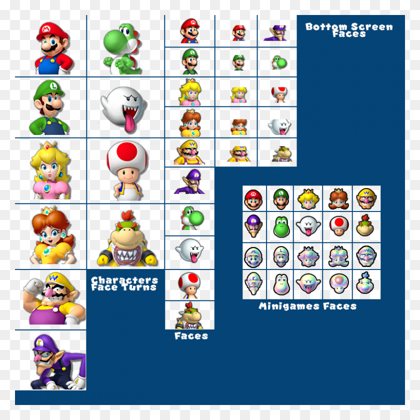 800x800 Mario Face Mario Party Island Tour Personajes, Super Mario, Persona, Humano Hd Png