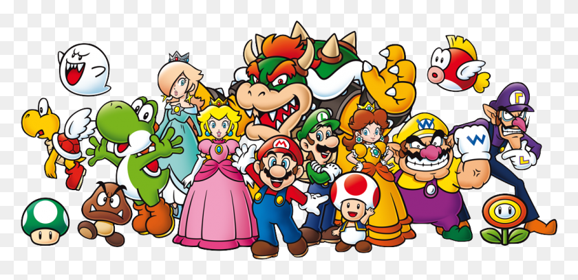 1088x486 Descargar Png / Mario Galaxy, Super Mario, Persona, Humano Hd Png