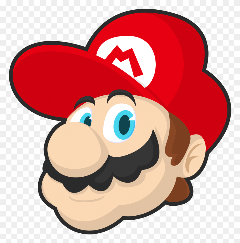 1171x1192 Mario Head Cartoon, Label, Text, Elf HD PNG Download
