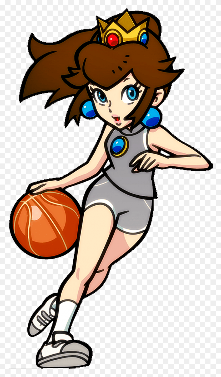 842x1479 Mario Hoops 3 On 3 Character Art, Sport, Sports, Team Sport HD PNG Download