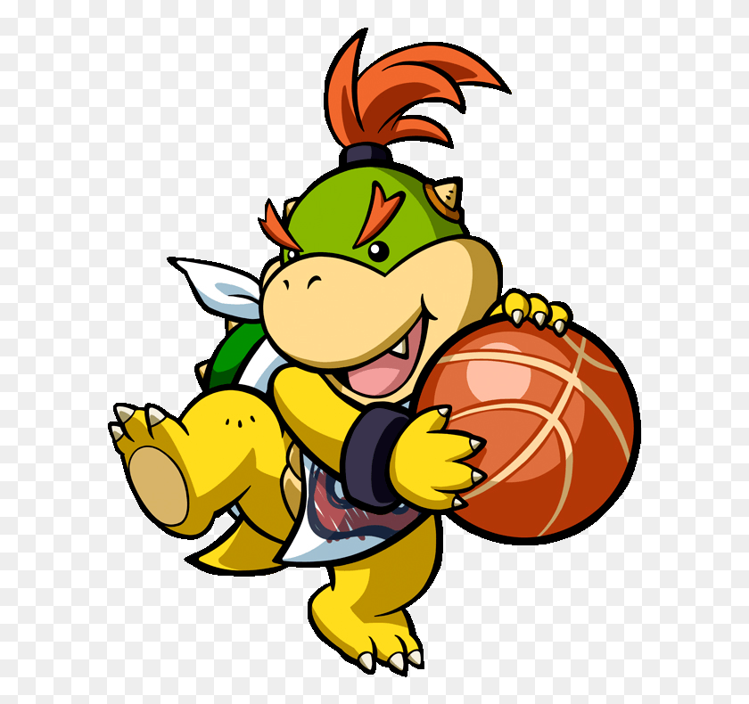 599x730 Mario Hoops 3 On Paper Mario Bowser Jr, Graphics, Sweets HD PNG Download