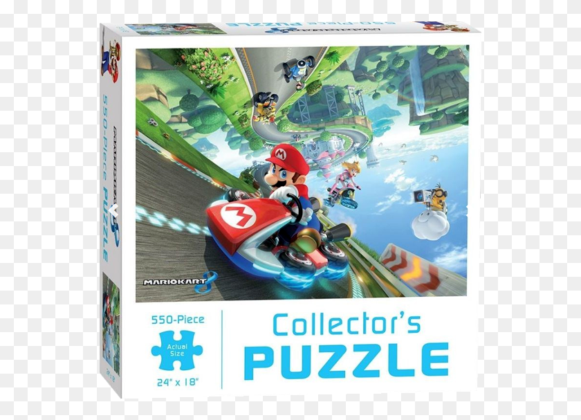 553x547 Mario Kart 8 Collectors Puzzle 550 Pieces, Toy, Super Mario, Kart HD PNG Download