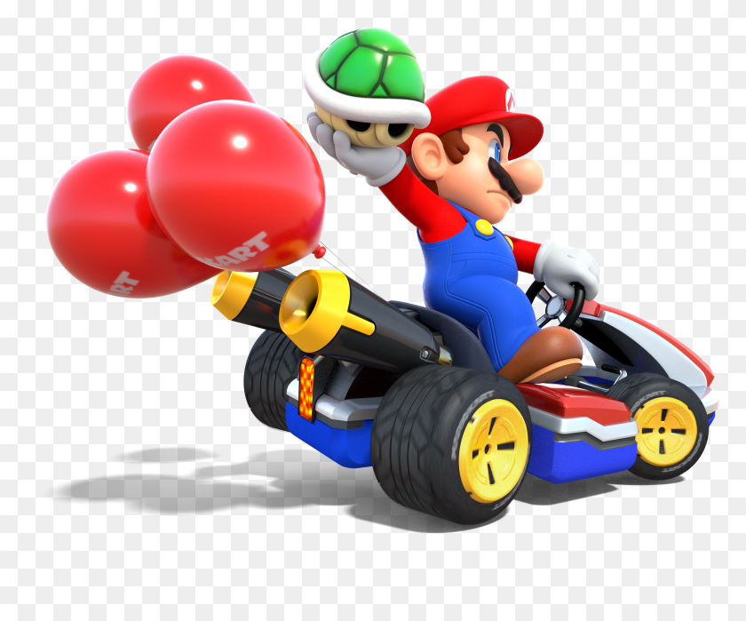 2836x2325 Mario Kart 8 Deluxe Features New Modes Tracks Characters Splatoon Mario Kart HD PNG Download