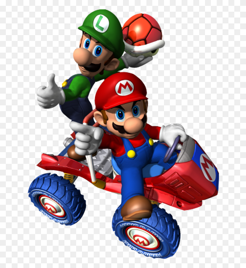 656x856 Descargar Png Mario Kart Double Dash Mario Y Luigi, Super Mario, Kart, Vehículo Hd Png