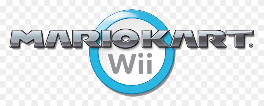 3971x1425 Mario Kart Wii Logo, Symbol, Trademark, Disk HD PNG Download