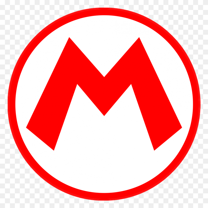 922x921 Mario Logo, Símbolo, Marca Registrada, Texto Hd Png