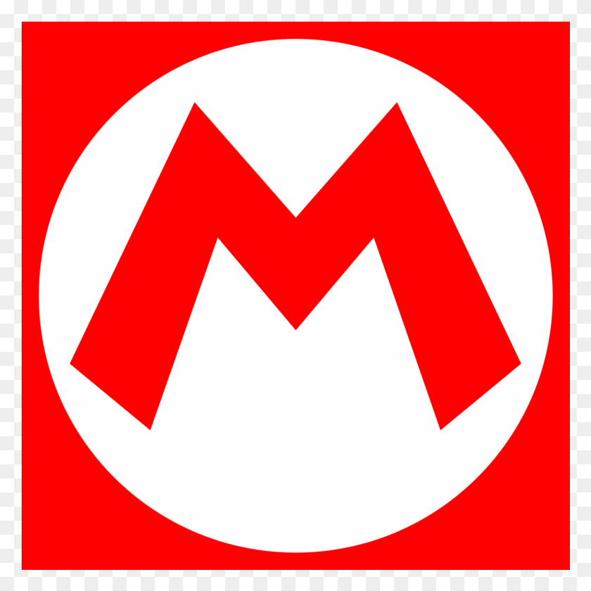 1025x1025 Логотип Mario Футболка Mario Roblox, Символ, Товарный Знак, Текст Hd Png Скачать