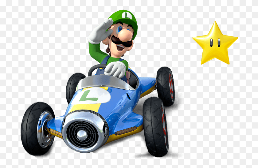 710x489 Descargar Png Mario Luigi Mario Kart 8 Luigi Wii U Png Vehículo Png