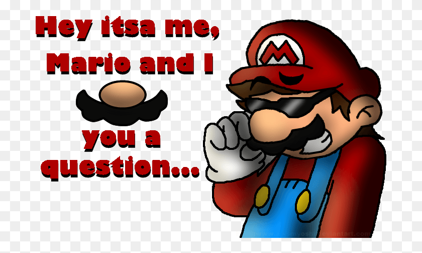 699x443 Mario Mustache Cartoon, Person, Human, Poster HD PNG Download