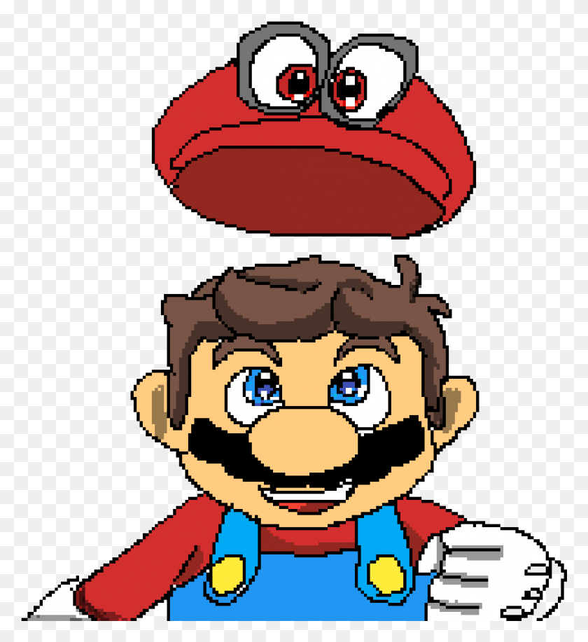 1081x1189 Mario Odyssey Cartoon, Label, Text, Toy HD PNG Download