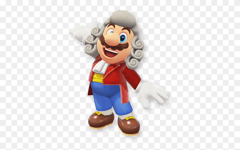 372x465 Mario Odyssey Costume Super Mario Odyssey New Outfits, Toy, Figurine, Person HD PNG Download