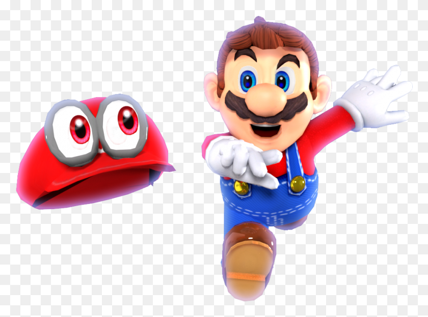920x665 Mario Odyssey New Render Without Background By Supermariojumpan Super Mario No Background, Toy, Figurine, Hand HD PNG Download