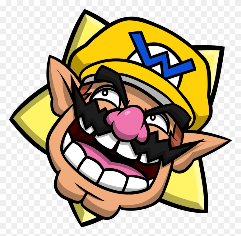 828x814 Mario Party Wario Party Star By Entermeun D4t9ndo Transparent Princess Peach Face, Helmet, Clothing, Apparel HD PNG Download