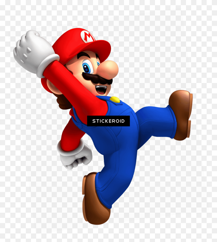 1698x1902 Descargar Png Mario Running New Super Mario Bros Wii Mario, Toy, Person, Human Hd Png