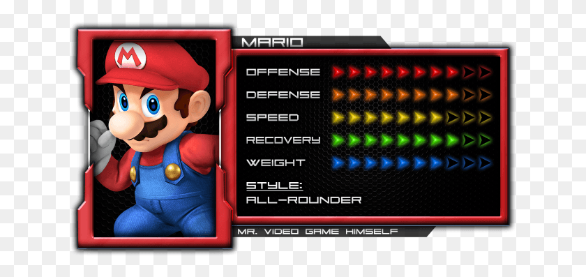642x337 Mario Smash 4 Frame Data, Табло, Супер Марио, Игрушка Hd Png Скачать