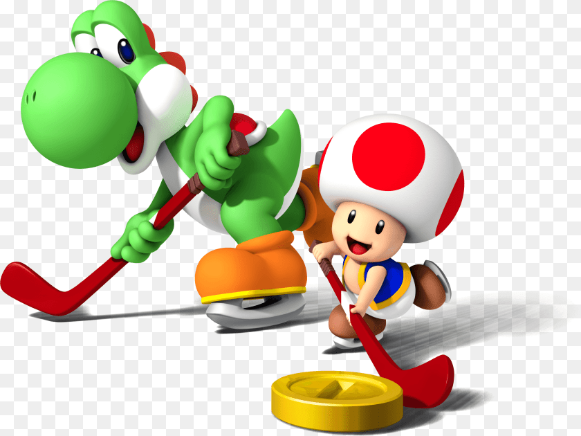 Mario Sports Mix Toad, Tape, Baby, Person PNG