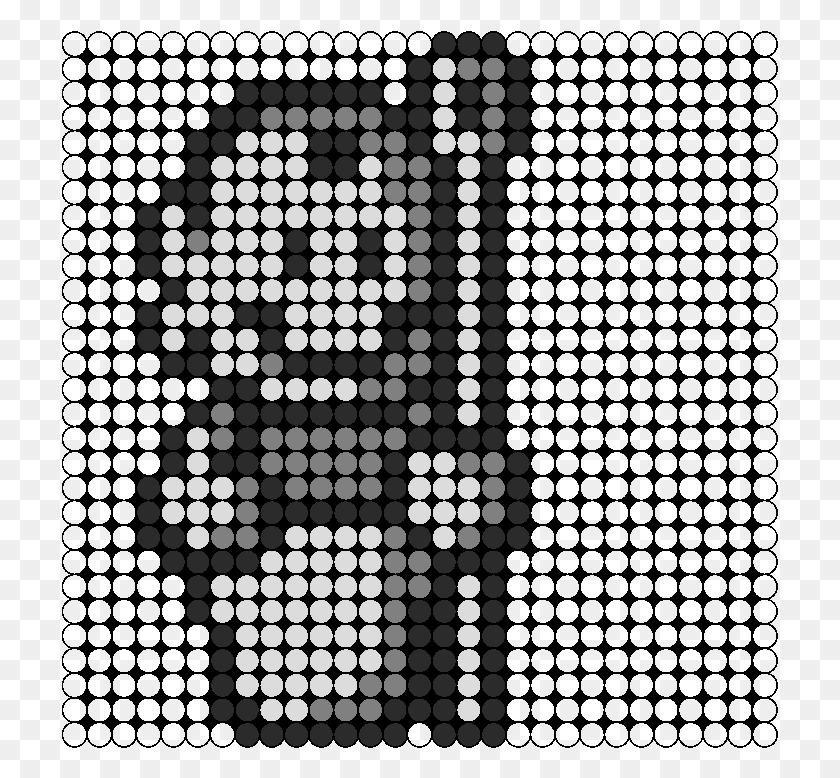 717x718 Descargar Png Mario Statue Perler Bead Pattern Bead Sprite Seahawks Perler Bead Patrones, Muebles, Ladrillo, Tablero De Mesa Hd Png