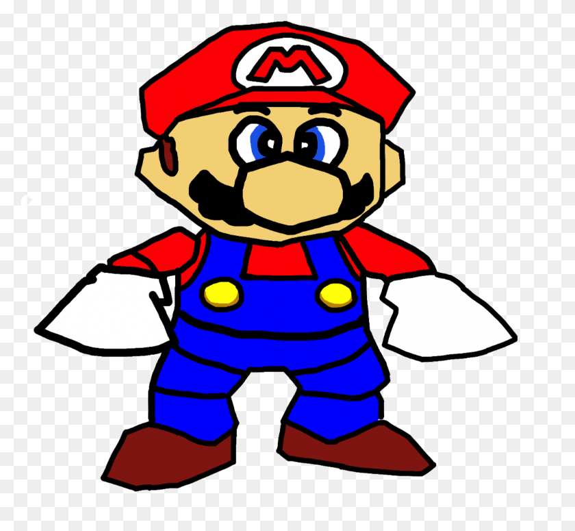 1025x940 Mario Sticker Cartoon, Super Mario HD PNG Download