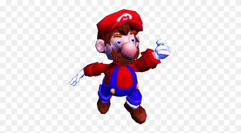 360x406 Mario T Pose Transparent, Super Mario, Toy HD PNG Download