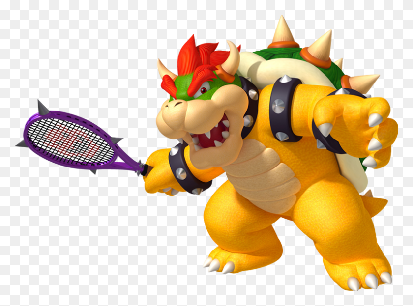 800x578 Mario Tennis Aces Image Background Bowser Mario Tennis Aces, Toy, Tennis Racket, Racket HD PNG Download