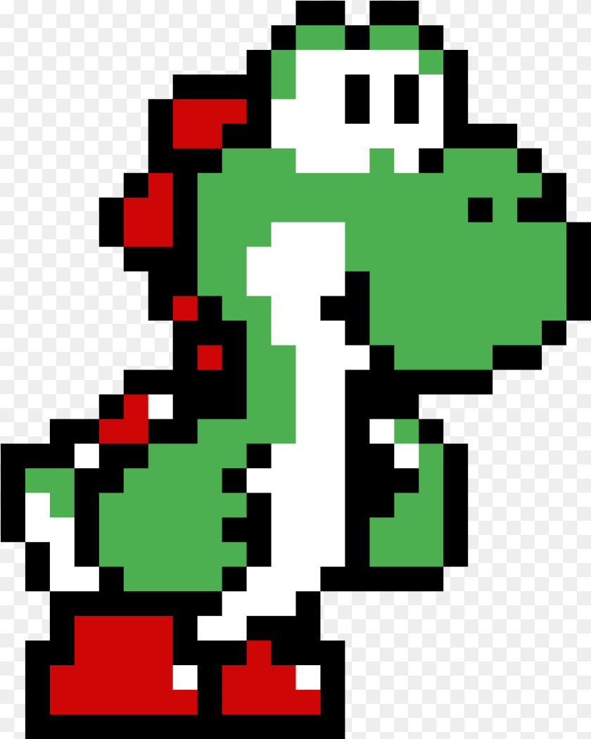 889x1111 Mario Yoshi Green Go Touch World Line Yoshi Mario Pixel Art, First Aid Clipart PNG