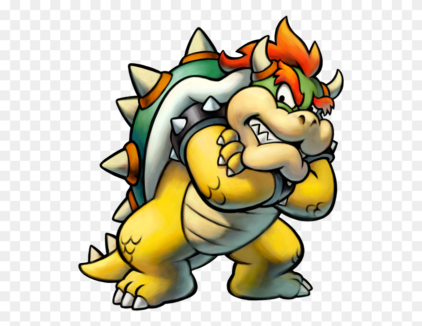 531x589 Marioampluigisuperstars Bowser Sminions Char 02 Mario And Luigi Bowser39s Inside Story Bowser, Super Mario, Toy, Horse HD PNG Download