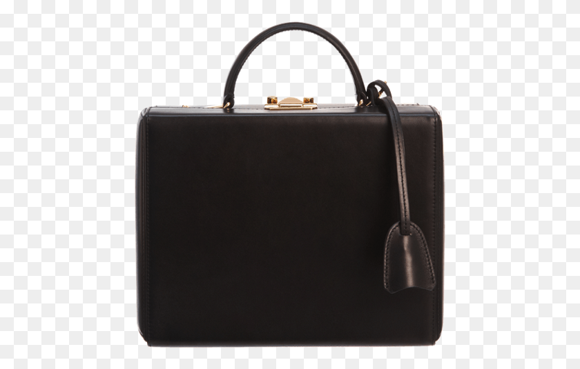 451x475 Mark Cross Handbag Small Grace Trunk Bag Briefcase, Accessories, Accessory HD PNG Download