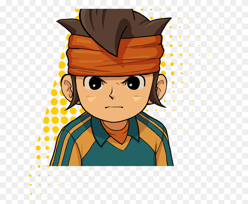 644x634 Mark Evans Inazuma Eleven Characters, Poster, Advertisement, Graphics HD PNG Download