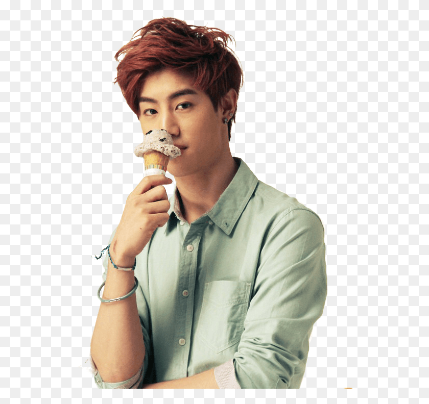 540x732 Descargar Png Mark Mark Got7 Sin Fondo, Persona Humana, Crema Hd Png