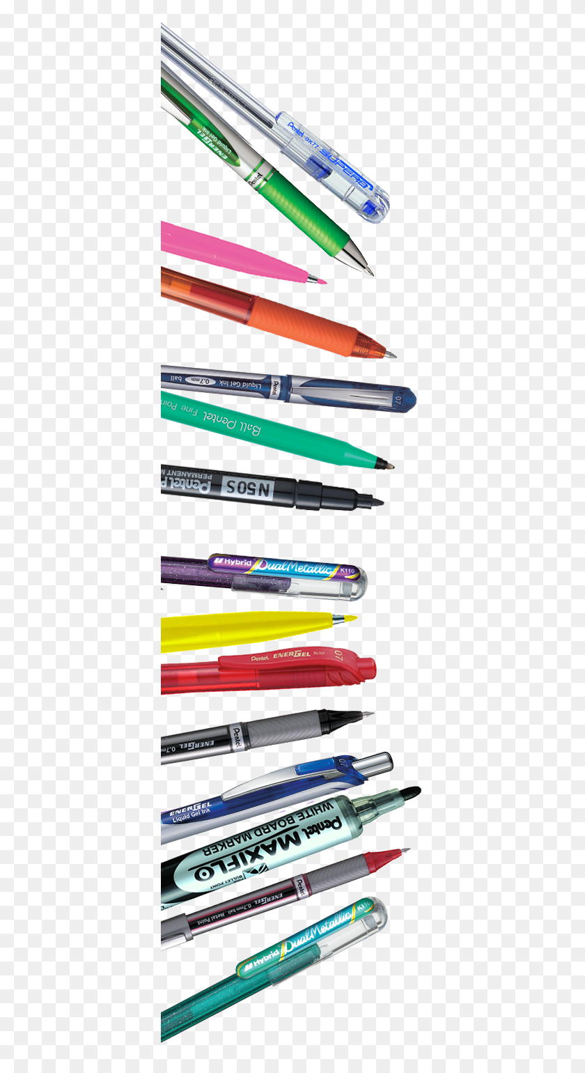 379x1480 Marker Clipart Pentel Pen Marking Tools HD PNG Download
