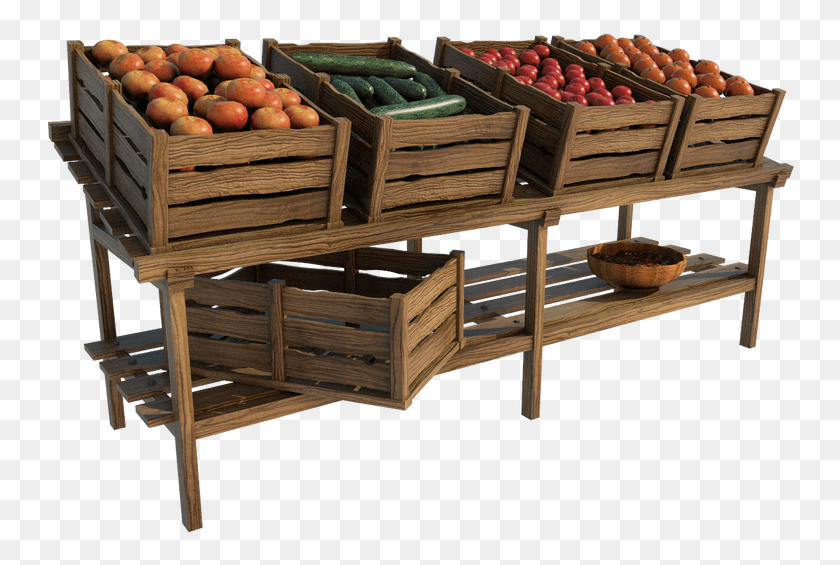 752x505 Market Stall, Plant, Fruit, Food HD PNG Download
