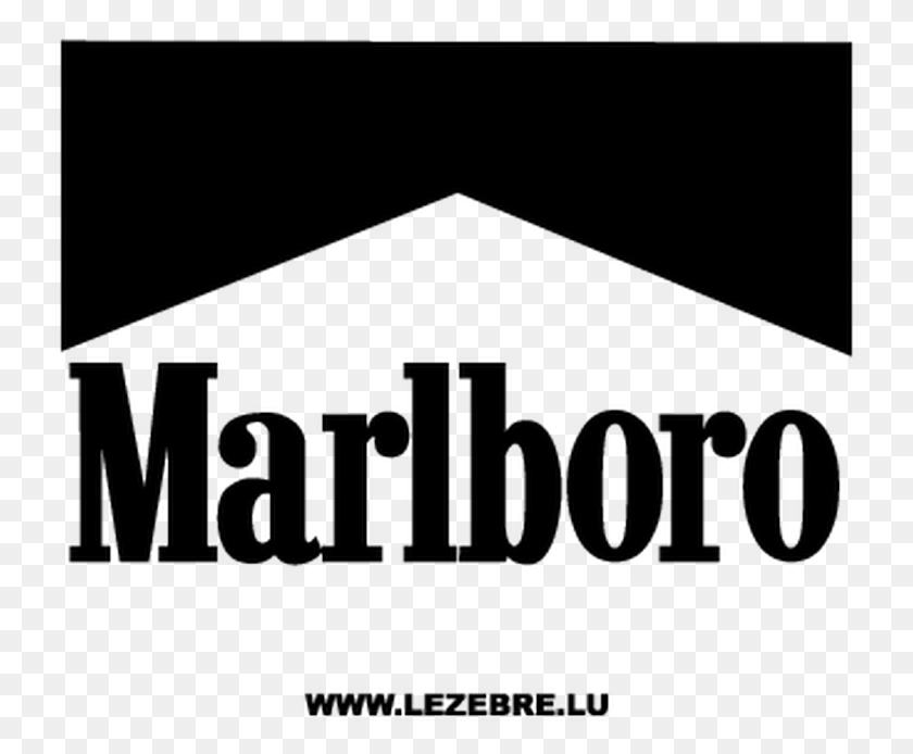 739x634 Marlboro Logo Pluspng Marlboro Logo Black And White, Text, Label, Symbol HD PNG Download