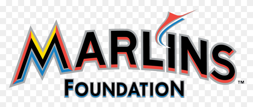 900x342 Marlins Foundation Miami Marlins Font, Label, Text, Word HD PNG Download