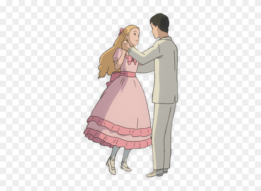 333x555 Marniedancing Marnie Was There, Person, Human, Book HD PNG Download