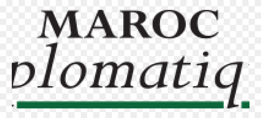 766x319 Maroc Diplomatique Logo Msg, Text, Label, Word HD PNG Download