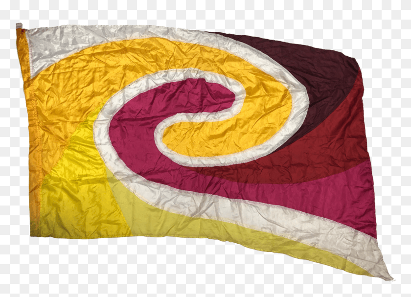 1218x855 Descargar Png Maroongoldpink Swirl Flags Poly China Very Good Quilt, Bandera, Símbolo, Carpa Hd Png