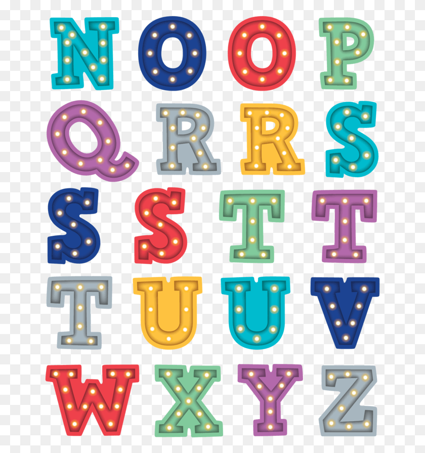 663x835 Marquee Alphabet Stickers Alternate Image B Alphabet Stickers, Number, Symbol, Text HD PNG Download